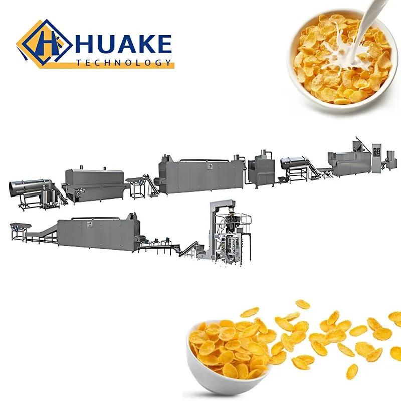 Breakfast Corn Flakes Production Machine