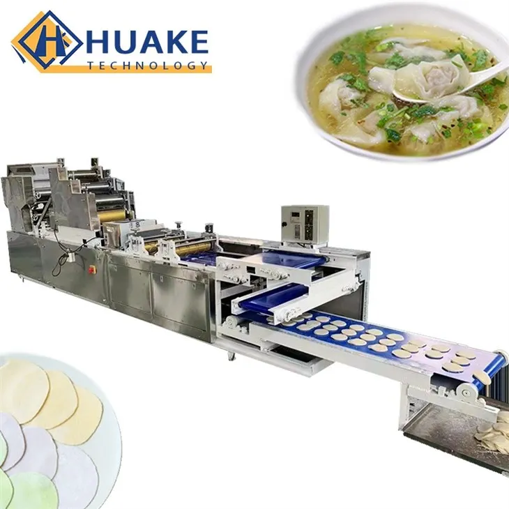 dumpling wapper production line dumpling wapper production line